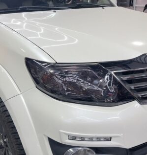 Car Hub Headlight Smoke