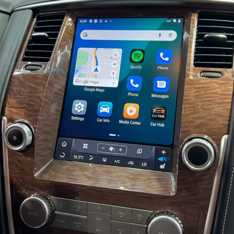 Nissan Patrol Tesla Screen